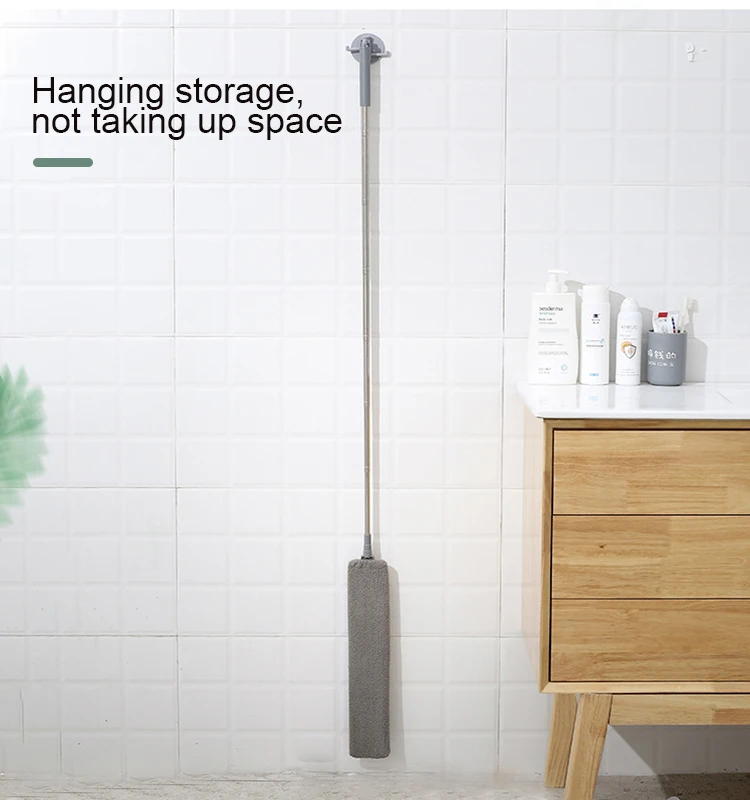 Extending telescopic pole ceiling clean washable microfiber fluffy duster