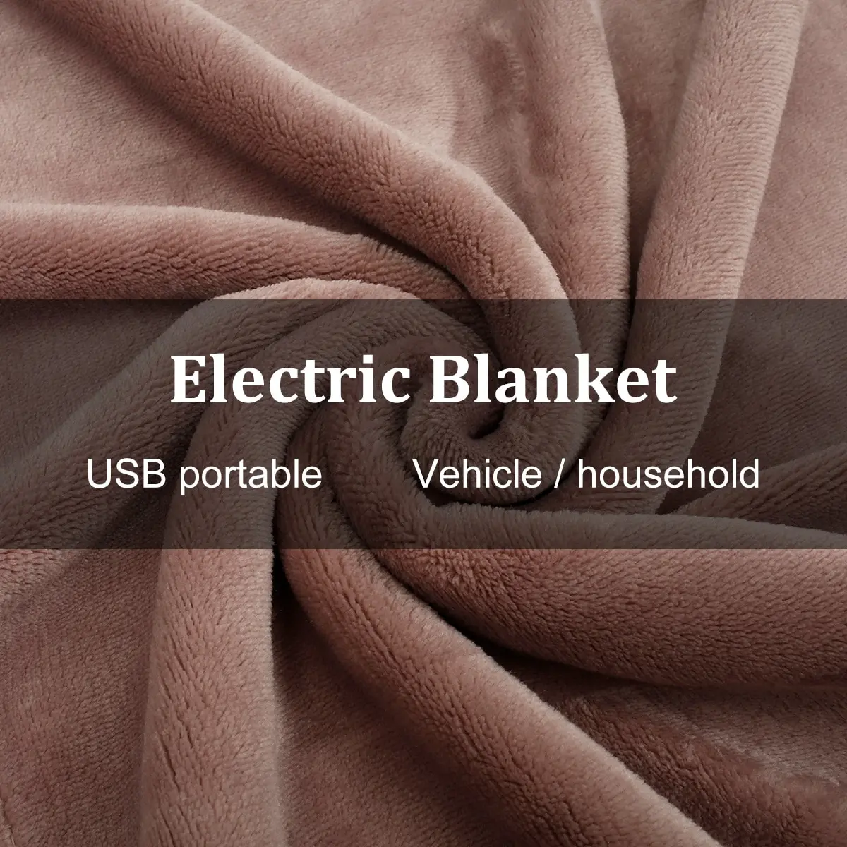 Heated Blanket, 63x33in, USB - detail 6