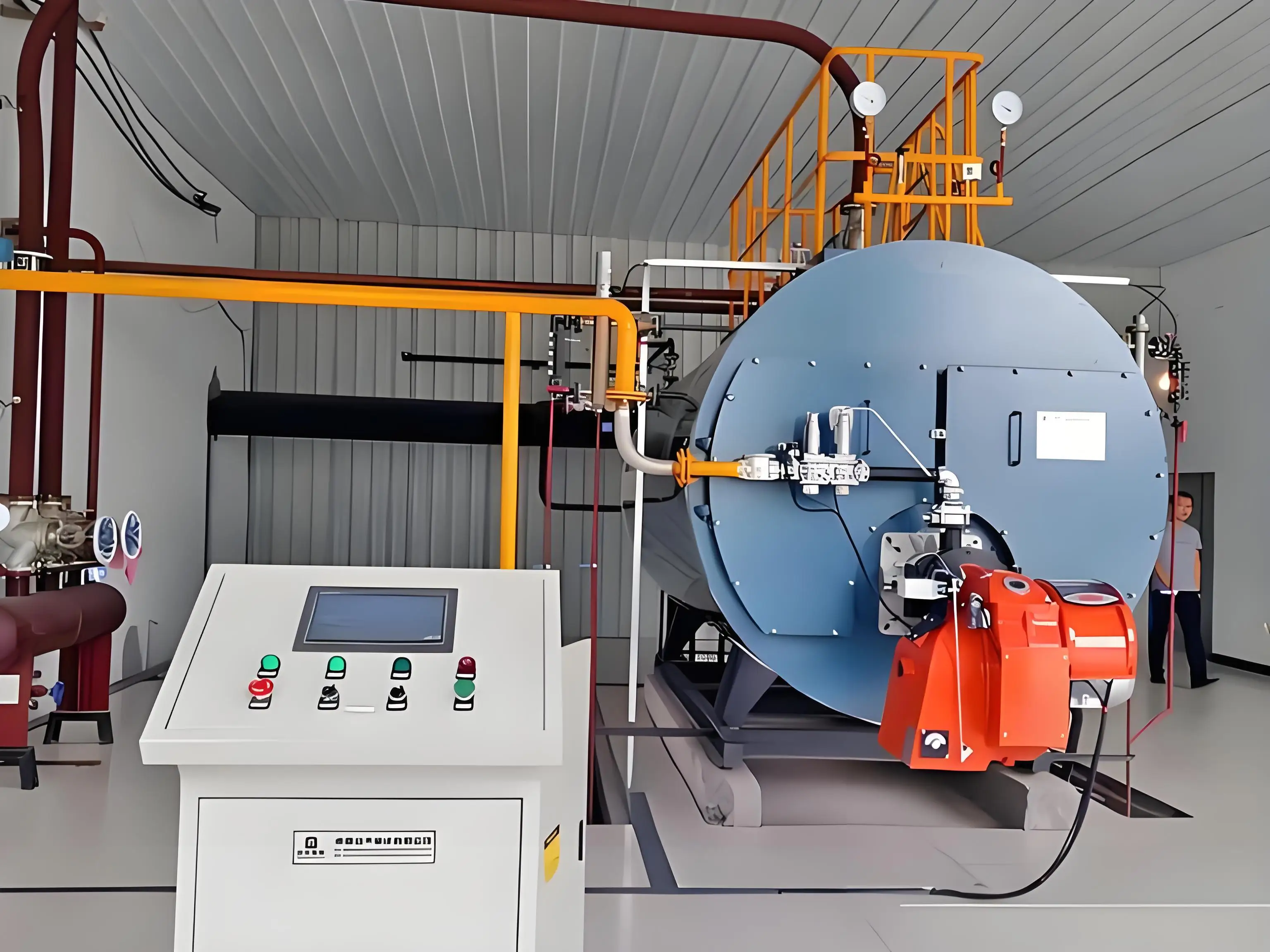 Steam Boiler, AIX, WNS, 1-30Ton, Q245R - detail 28