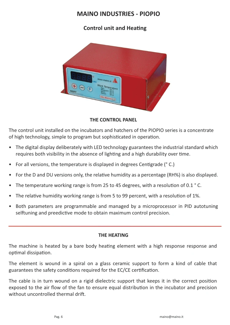 Cross Flow Fans, PIOPIO, 220V, PVC - detail 24