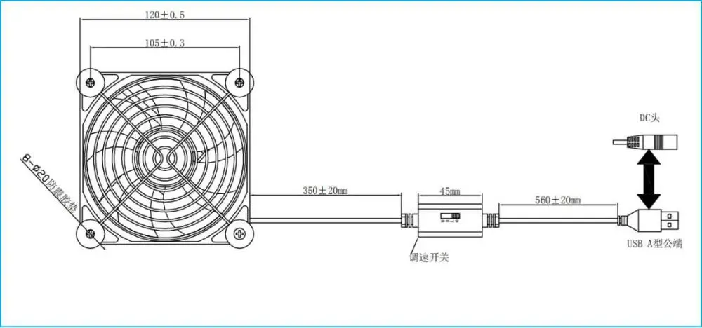 Automatic Temperature Fan, LCD, BLDC - detail 34