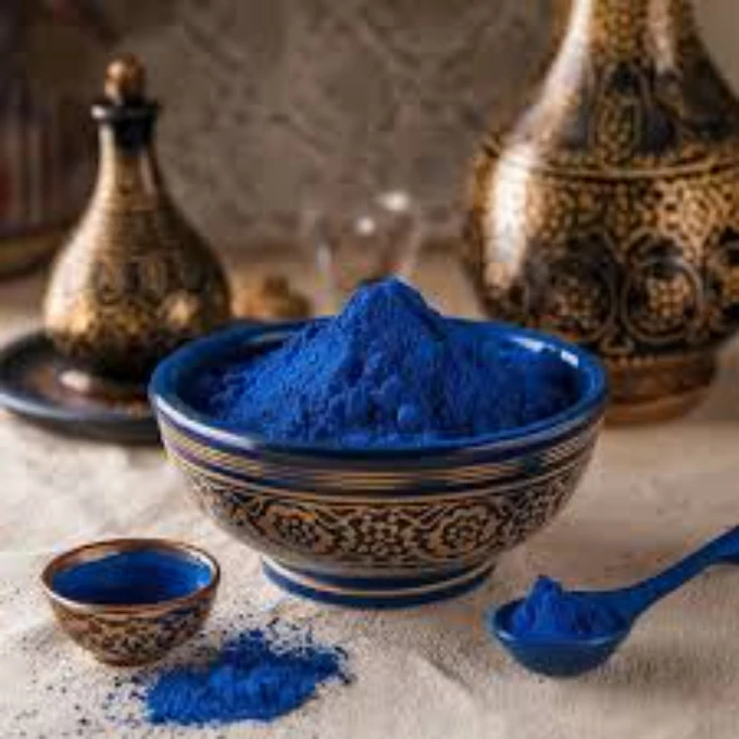 Moroccan Nila Powder original formula for brightening and whitening skin naturally, improves tone clarity and healthy glow