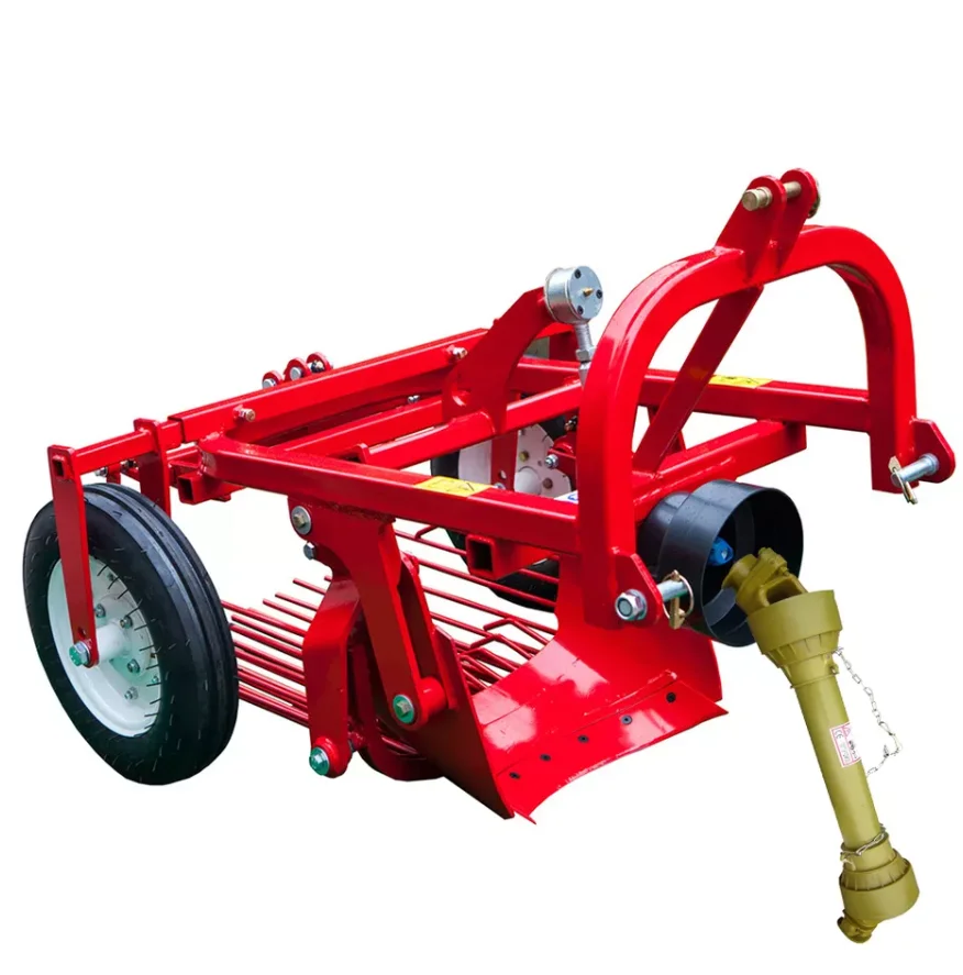 High Efficiency Potato Digger For Tractor Point Potato Digger For