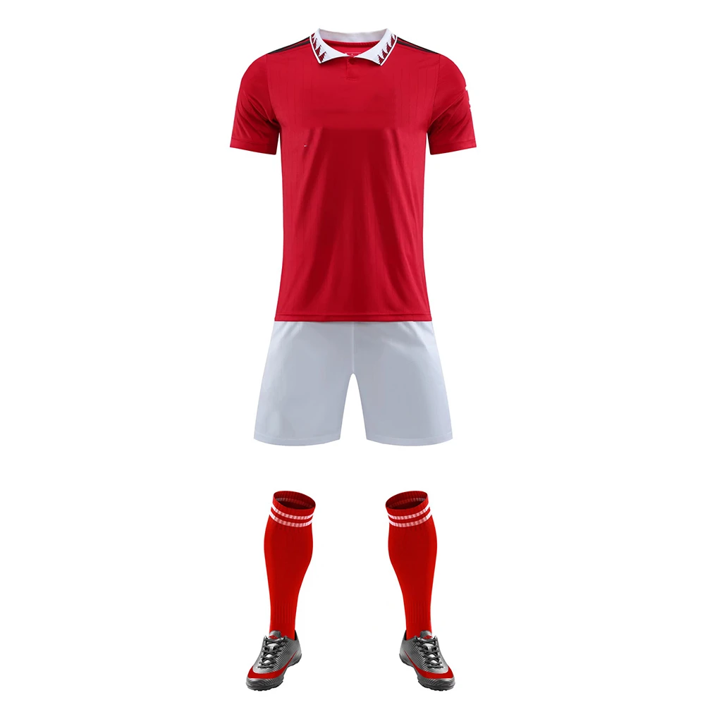 Wholesale Soccer Wear Football Jersey Soccer Uniform Men's T-shirt Football Jersey 2023 Best Selling Custom made soccer wear