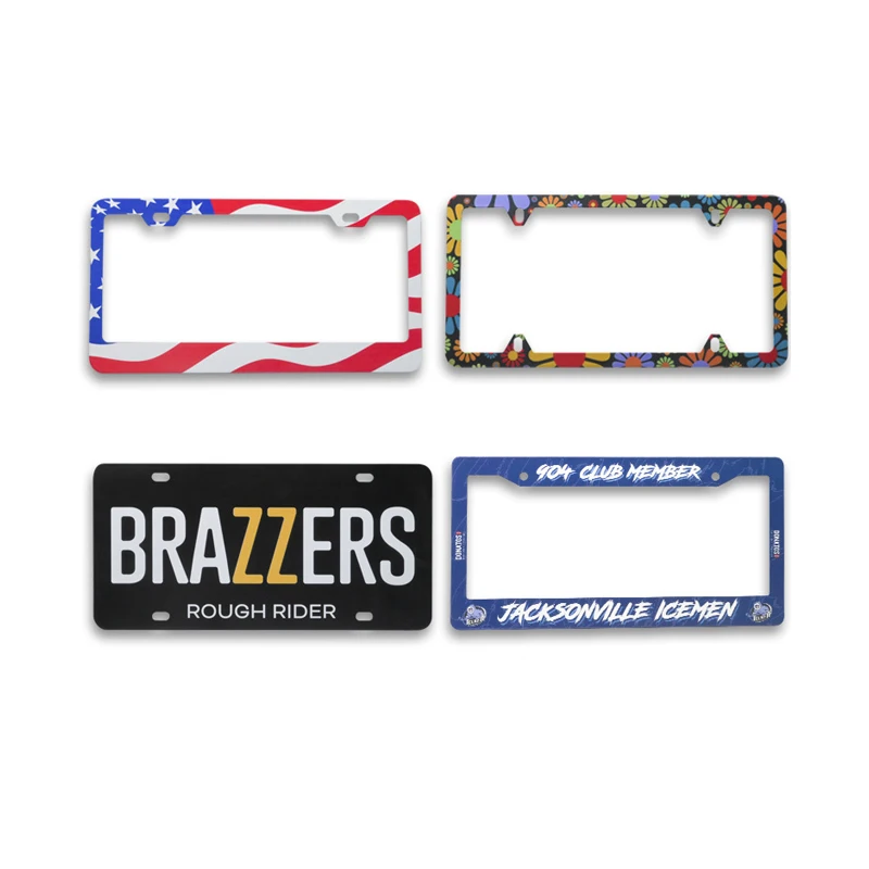 USA Removable License Plate Frame for Mercedes benz License Plate Frame details