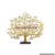 Luxury Design Decoration Sculpture Prime Quality Gold Metal Tree Shape Sculpture For Home Table Centerpiece Decorative Sculpture