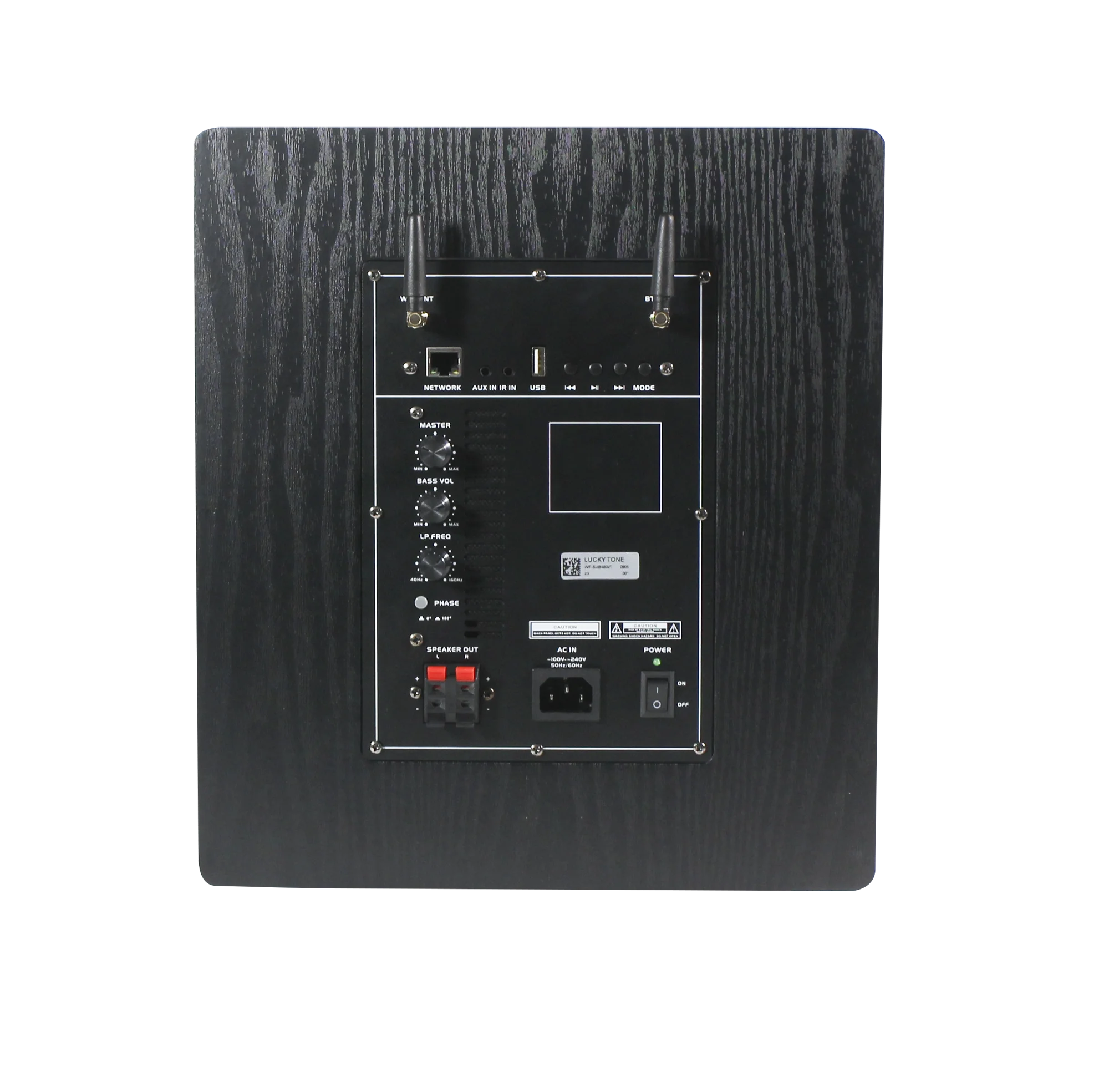 2.1 Channel 180W Active Bluetooth Subwoofer Smart Multi-Room WiFi Audio System with 2 X 150W Stereo Speaker Outputs