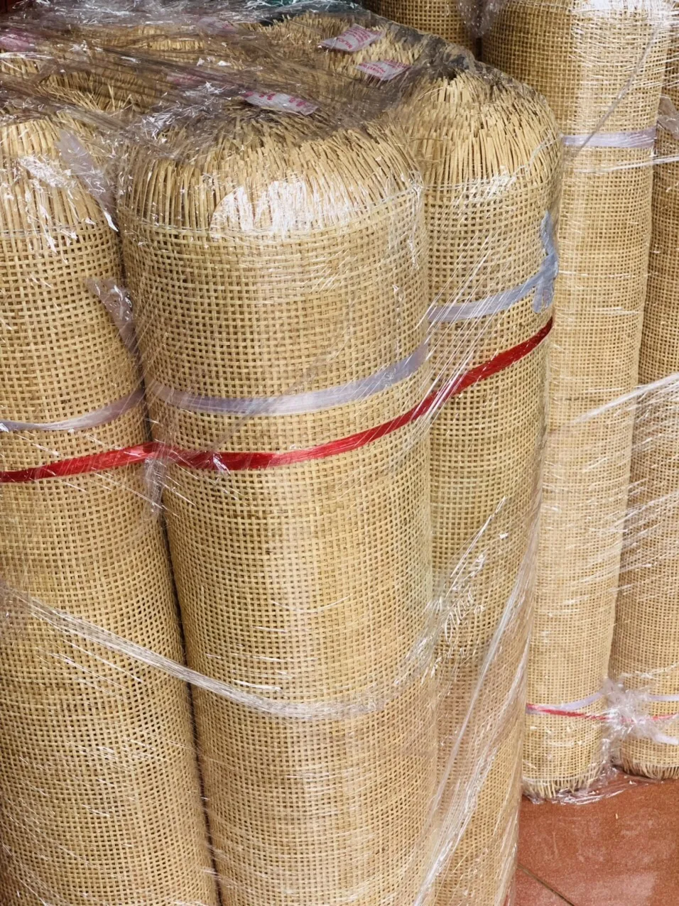 Wholesale Bulk High Quality Natural Rattan Cane Webbing Roll Eco