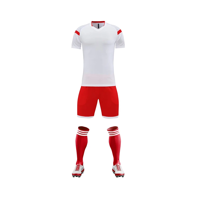 Latest Design Thai Quality Customized Sublimation plain football jerseys custom soccer wear Wholesale New Design Soccer wear