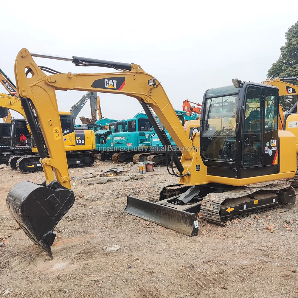 Used Caterpillar Cat E Ton Hydraulic Crawler Mini Backhoe Excavator