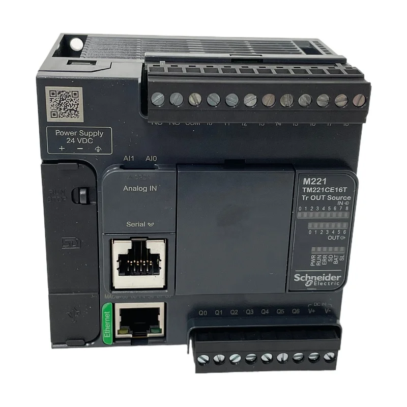 PLC controller TM221CE24T TM221CE16T Ontology  PLC Module  Modicon  Stock In Warehouse  for Schneider