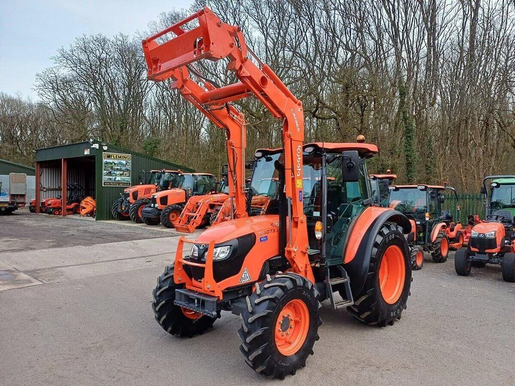 Used Kubota M4073 4wd 4x4 Farm Tractors for Sale Low Price Best Price Fast Delivery Agricultural Machinery Cheap Price