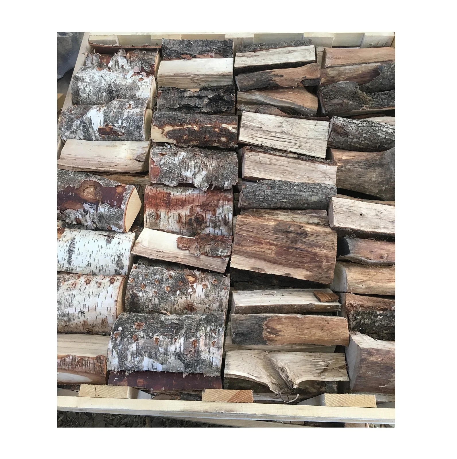 Premium Quality Europe Dried Split Firewood Kiln Dried Firewood In Bags