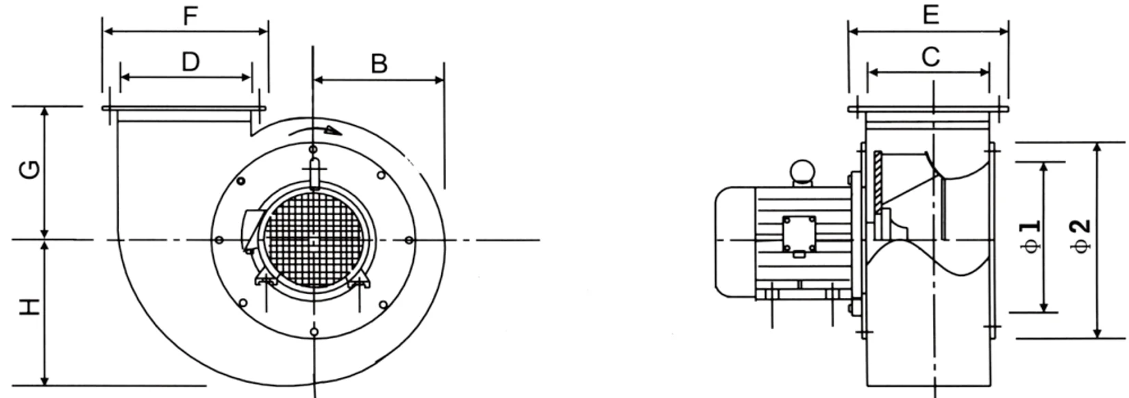 Centrifugal Fan, Explosion-proof, Customizable - detail 22