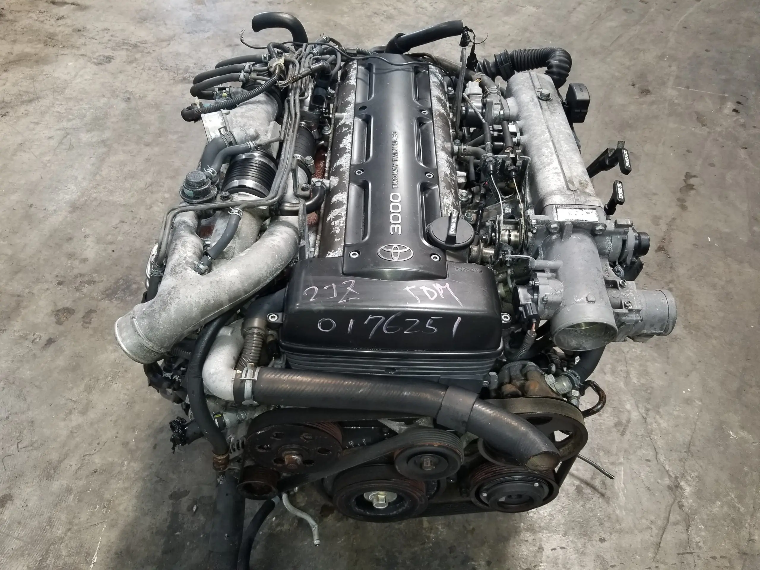 Wholesale Hot Sale 2JZ GTE Used Engine for Sale V160 GETRAG Transmission 2JZ 2JZ GTE Twin Turboss Used Engine for Sale