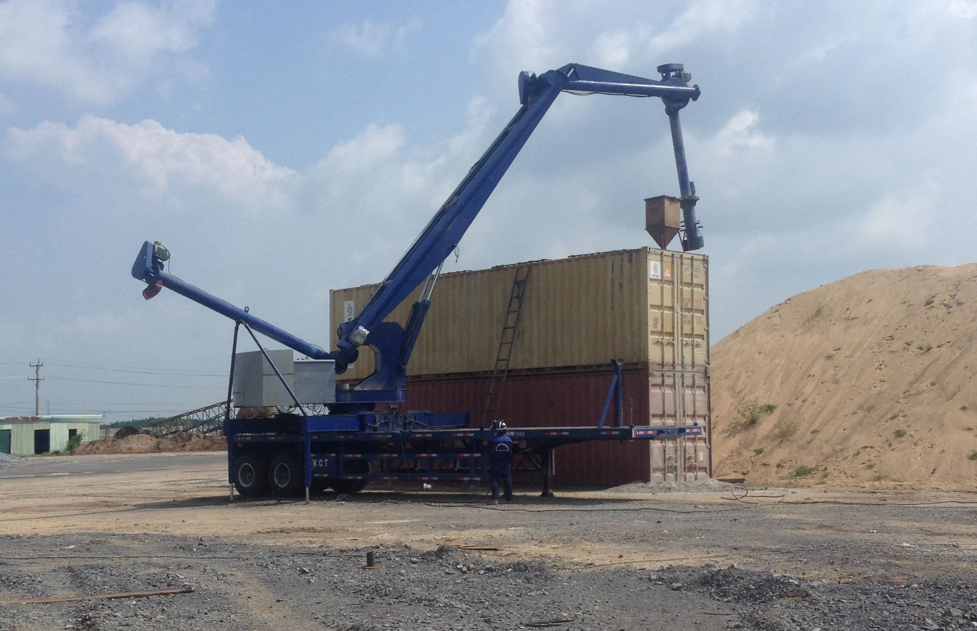 Professional Factory Ship Loader Continuous Ship Loader And Unloader