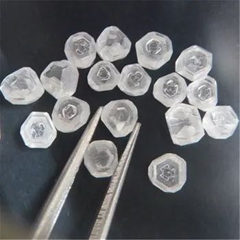 Light Jewelry 1 Carat Up Uncut Rough White Lab Grown Hpht Cvd Synthetic Diamond Rough Diamond Prices Per Carat/