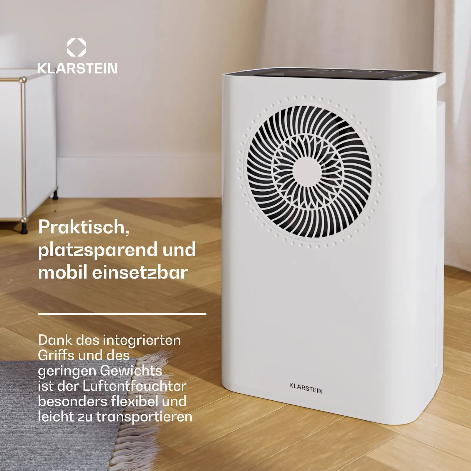 Dehumidifier, 16L, Portable, 30-40, m2 - detail 2
