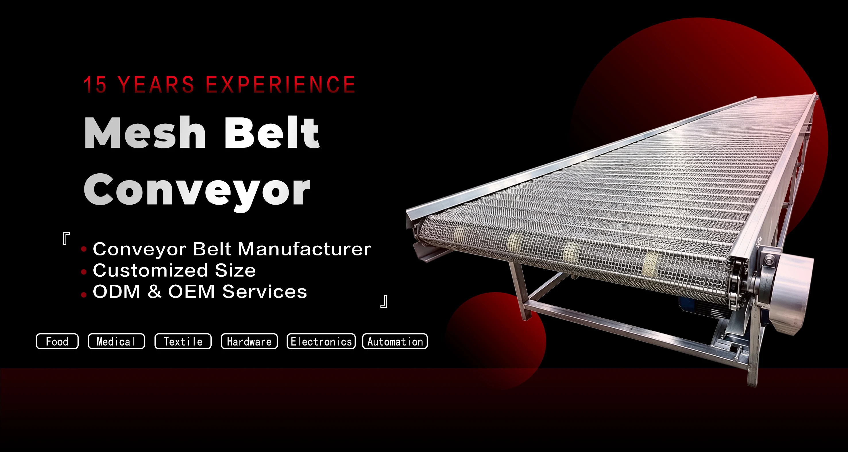 product food grade stainless steel spiral wire mesh conveyor belt conveyors for food processing-1