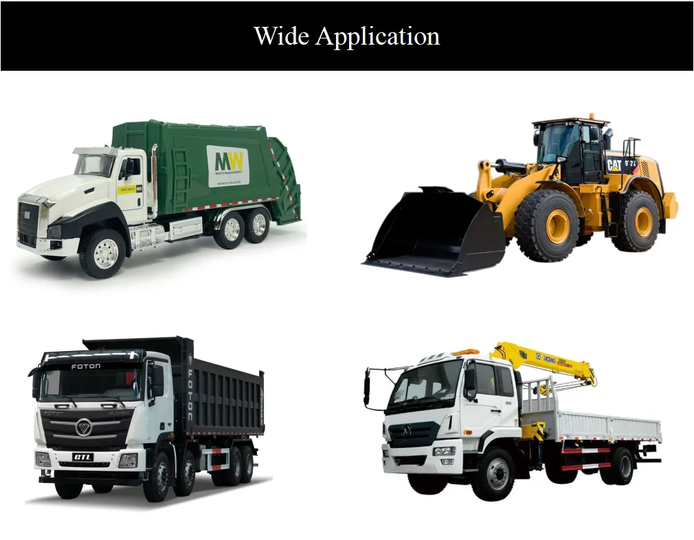 Durable Steel HYVA Type Bidirectional Hydraulic Gear Dump for Dump Truck manufacture