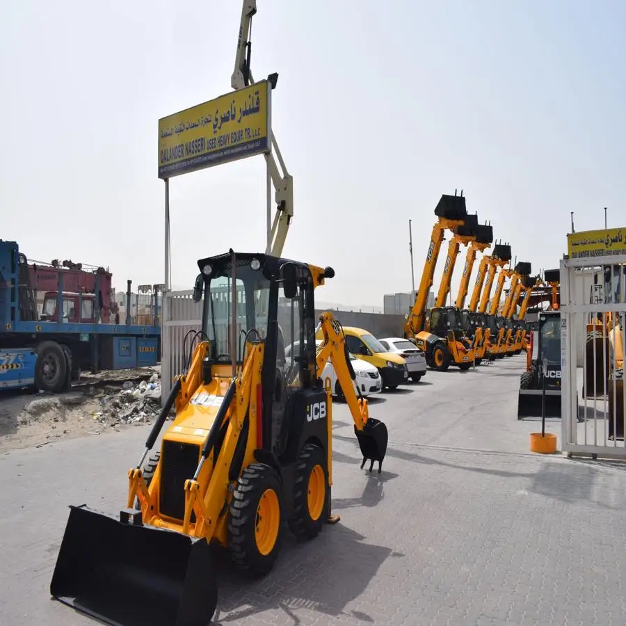 Wholesale Used JCB 1CX Retro Backhoe Loader With Front and Back Loader in Stock Best Price for Sale