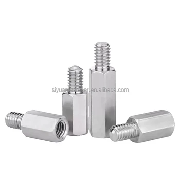 Threaded hex standoff male to female Metal Male Female Threaded Pcb Standoff Spacer