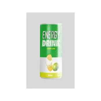 Energy drink -Lemon lime 210ML TIN CAN
