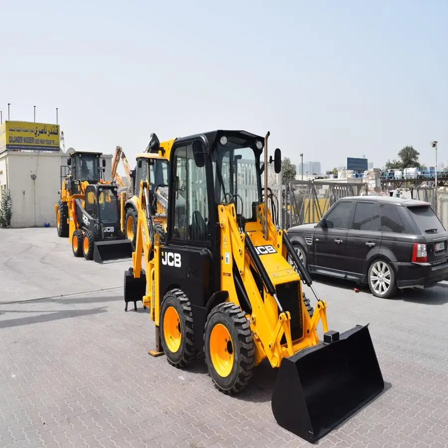 Wholesale Used JCB 1CX Retro Backhoe Loader With Front and Back Loader in Stock Best Price for Sale