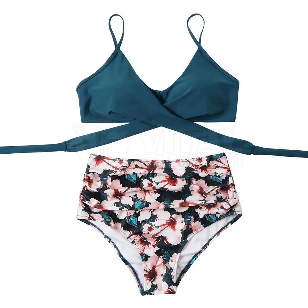 Conjunto De Bikini De Dos Piezas Para Mujer Traje De Baño De Dos Piezas