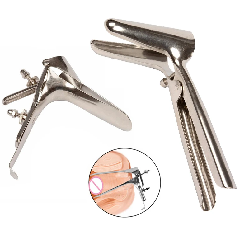 Stainless Steel Vagina Anus Expansion Anal Plug Vaginal Speculum Anal