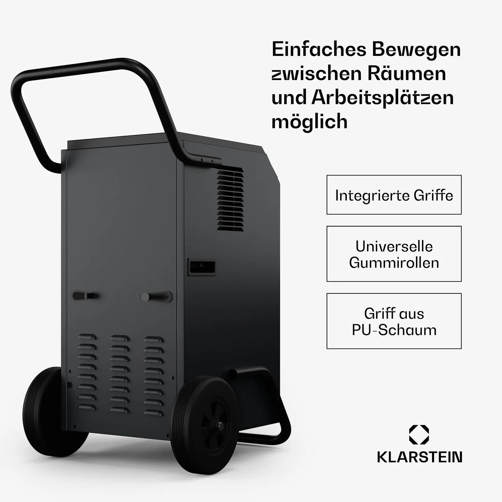Dehumidifier, 70L, Portable, 100-140, m2 - detail 6