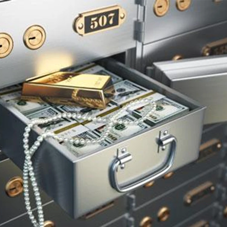 CEQSAFE High Security Safe Deposit Box for Bank, Hotel Safety Deposit Box Stainless Steel Deposit Locker factory