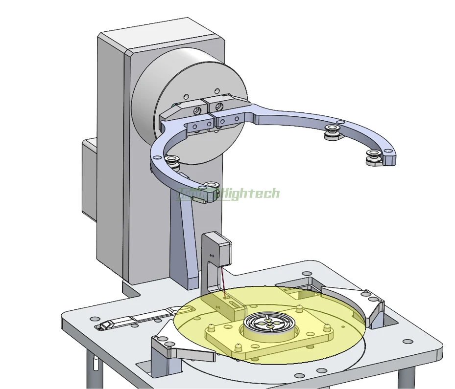 product halfgeleider substraat wafer fabricage apparatuur volledig automatische single chip wafer reinigingsmachine wafer scrubber-54