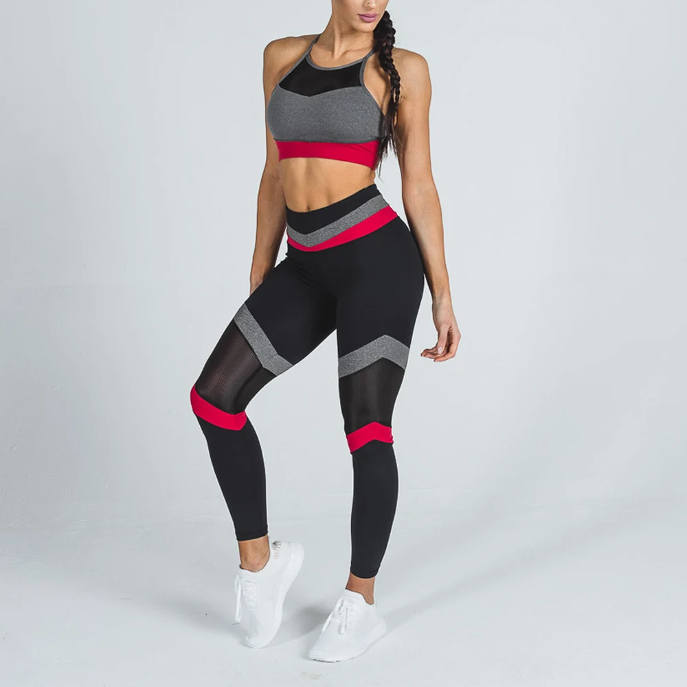 Custom Sportswear Ladies Yoga Sets Stylish Short Yoga Wear Outdoor Workout Active Suit For Women