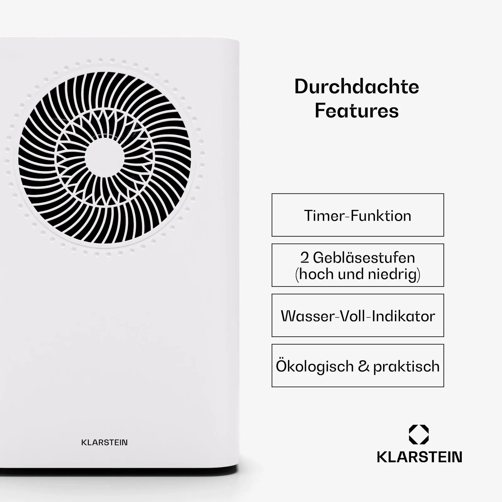 Dehumidifier, 16L, Portable, 30-40, m2 - detail 10