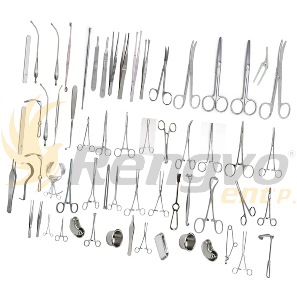 Laparotomy Surgical Instruments Set Of 197 Pieces Abdominal Surgery