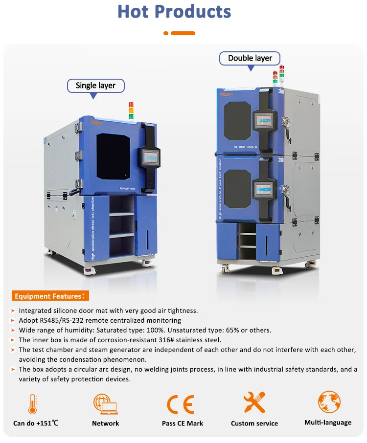 Hast Aging Environment Test Chamber Iec High Altitude Low Pressure