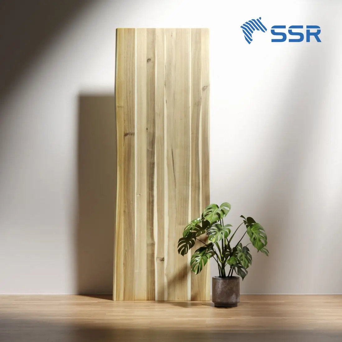 Solid Wood Boards With Live Edge Wood Slabs Table Customize Size