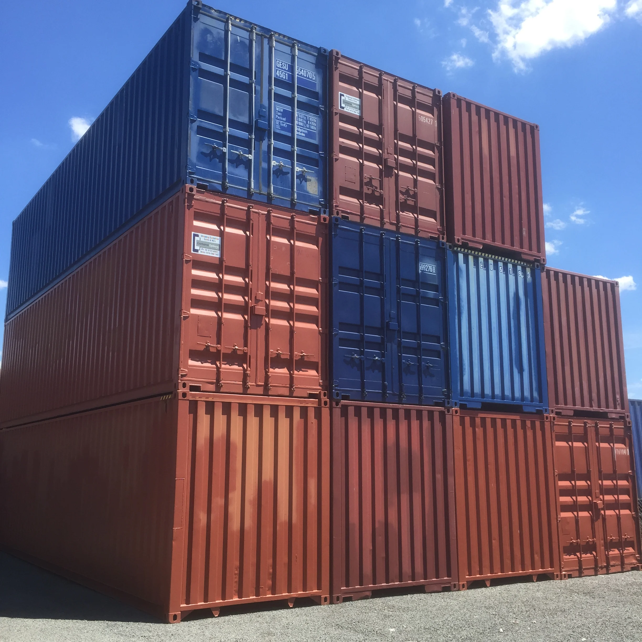 20ft 40hq Used New Container Second Hand Container Shipping Container