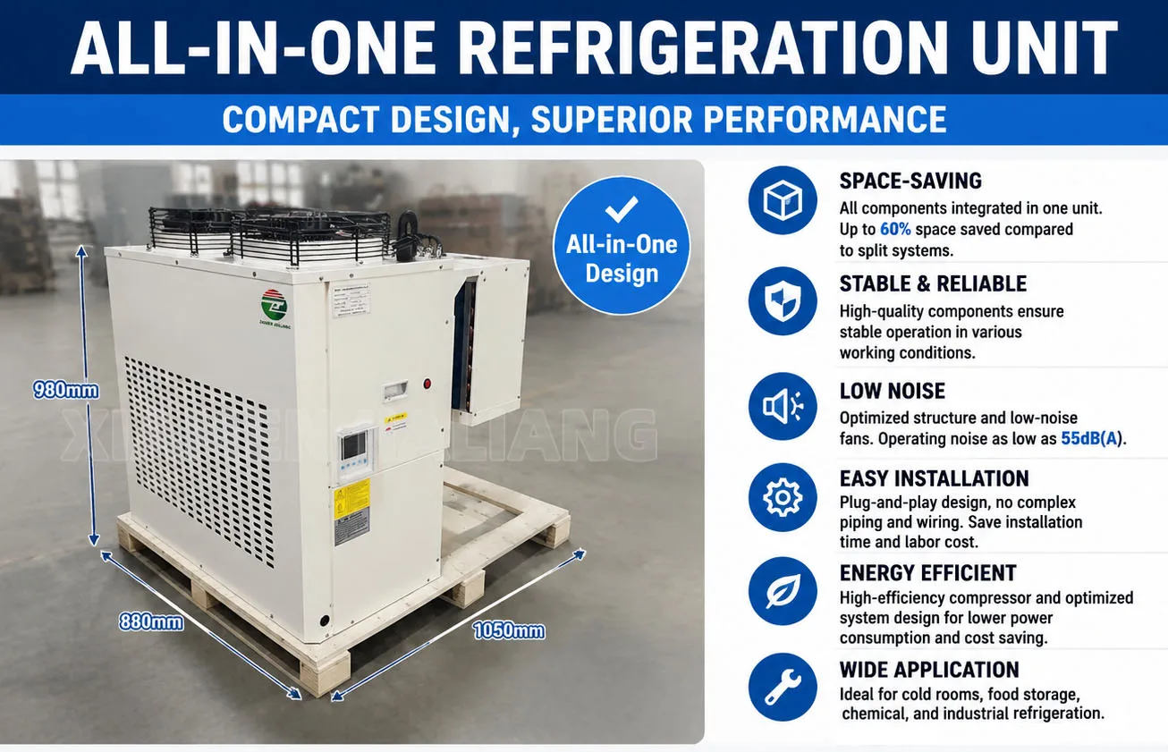 Monoblock Refrigeration Unit, Wall, 1HP - detail 2