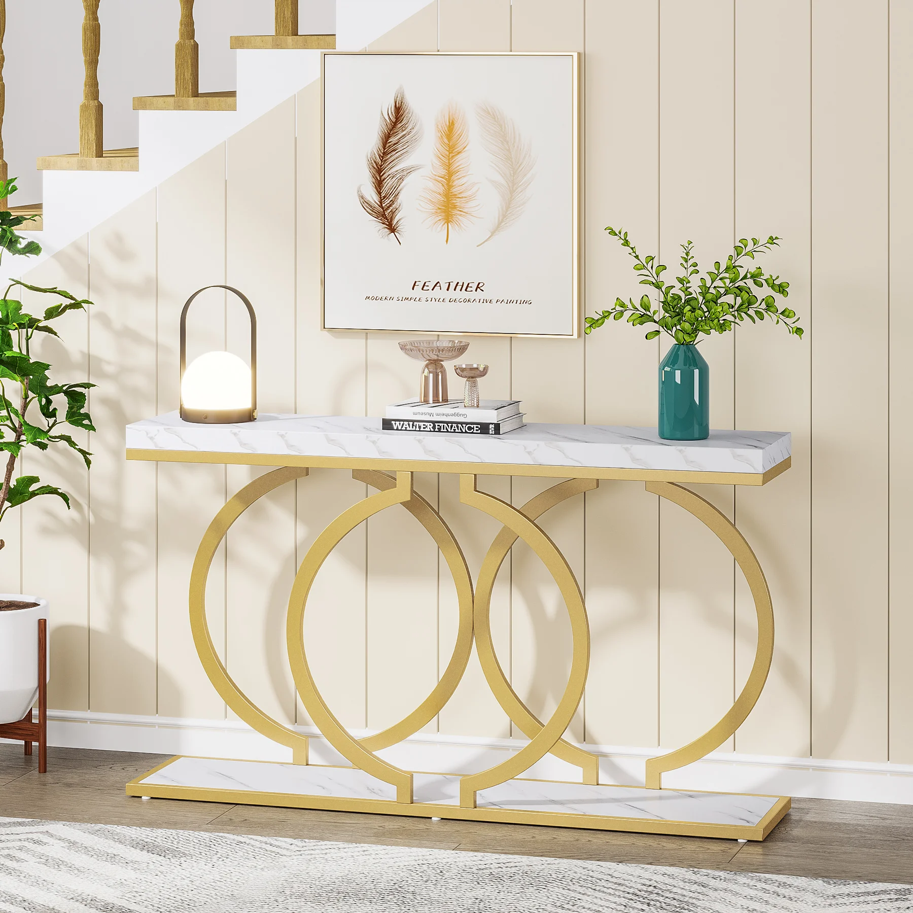 Home Decor Sofa Table Design Hall Way Console Table Furniture Entryway Gold Console Table Luxury