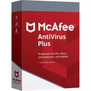 24/7 Online Ready Stock Email Delivery McAfee AntiVirus Plus 2022 1 Device 1 Year Bind Key Security Software Download Code