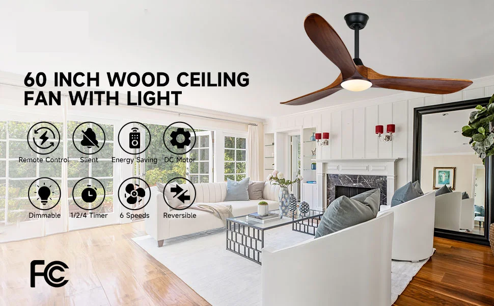 Ceiling Fan, LED, Electric Power, 40W - detail 4