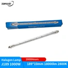 Marine Halogen Lamp Quartz Iodide Tungsten Lamp Halogen Lamp 220-240V J189 1000W 2800K 2000 Hours Life 18000lm