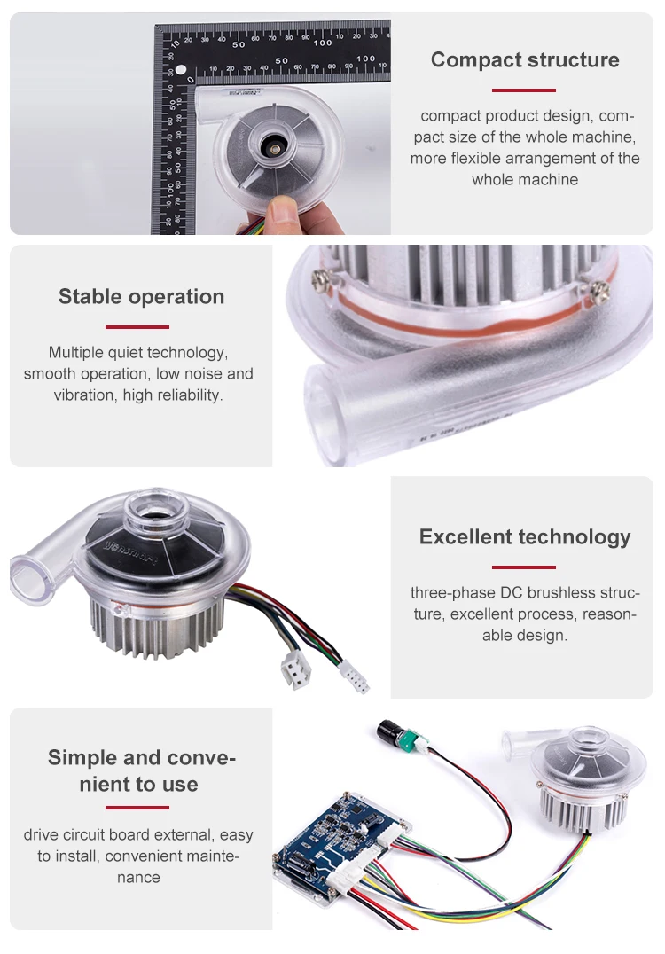 Medical Devicecpap Blower, 24V, 24VDC, 47m3 - detail 10