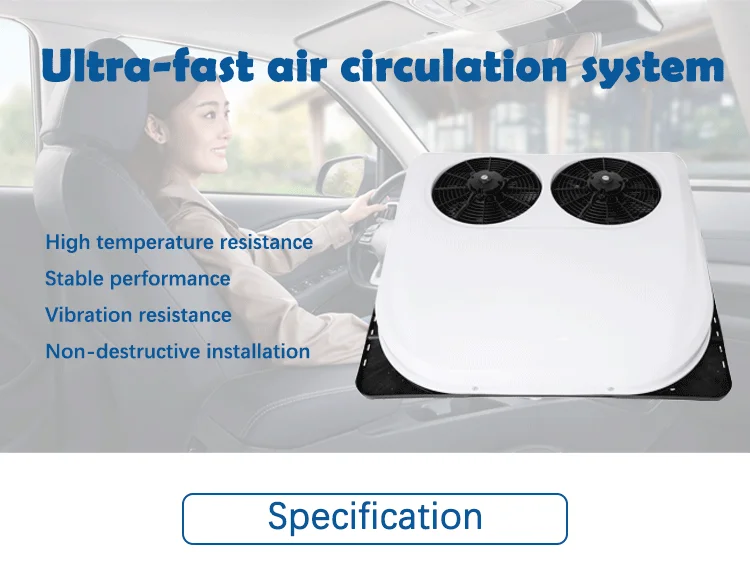 Rooftop Parking Air Conditioner, 2700W, 48V - detail 2