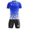 High Quality Sublimation Soccer Kits Blank Plain Soccer Uniform