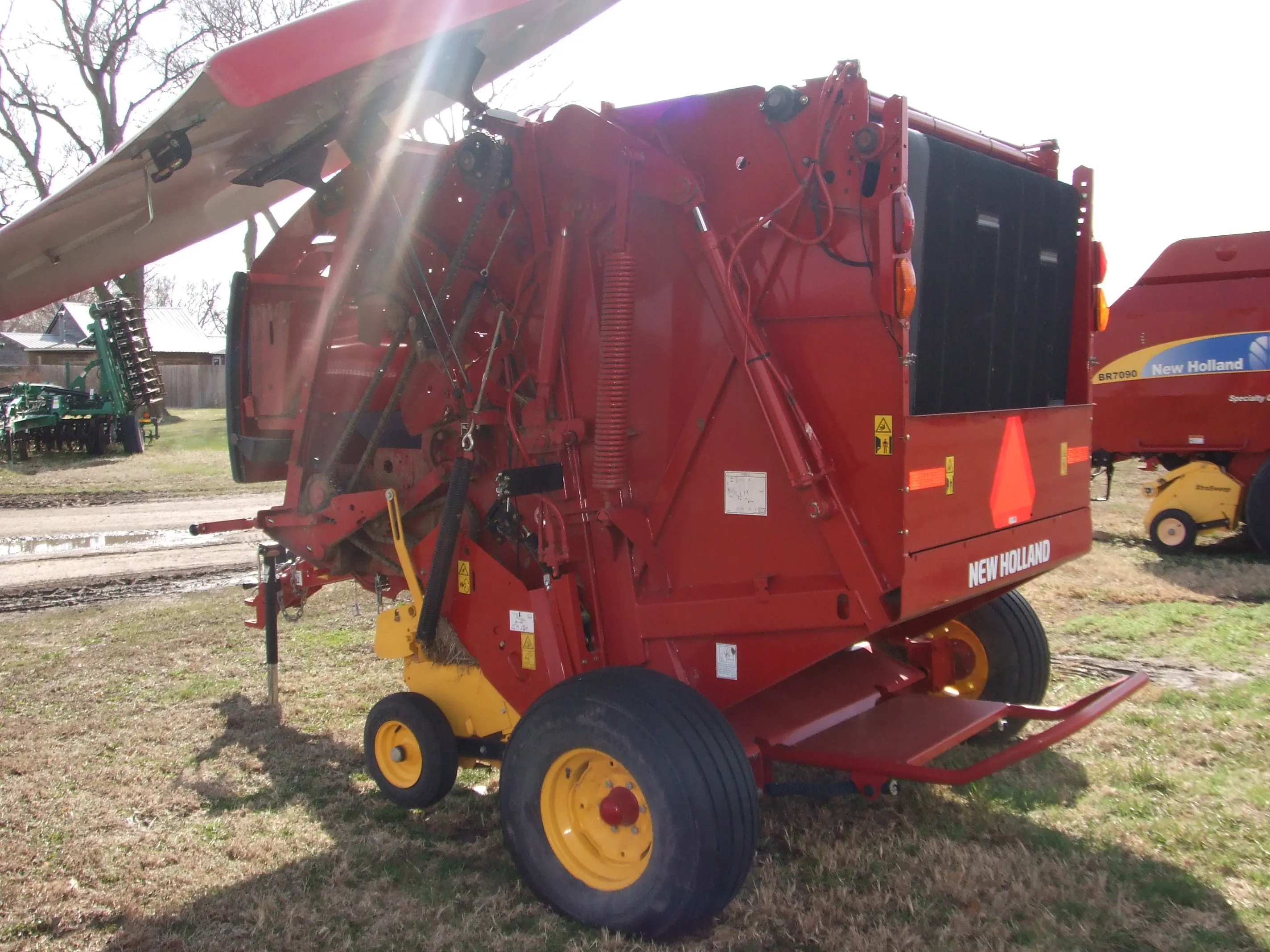 Use Round New Holland Straw Hay Baler Rb Mini Round Hay Baler With