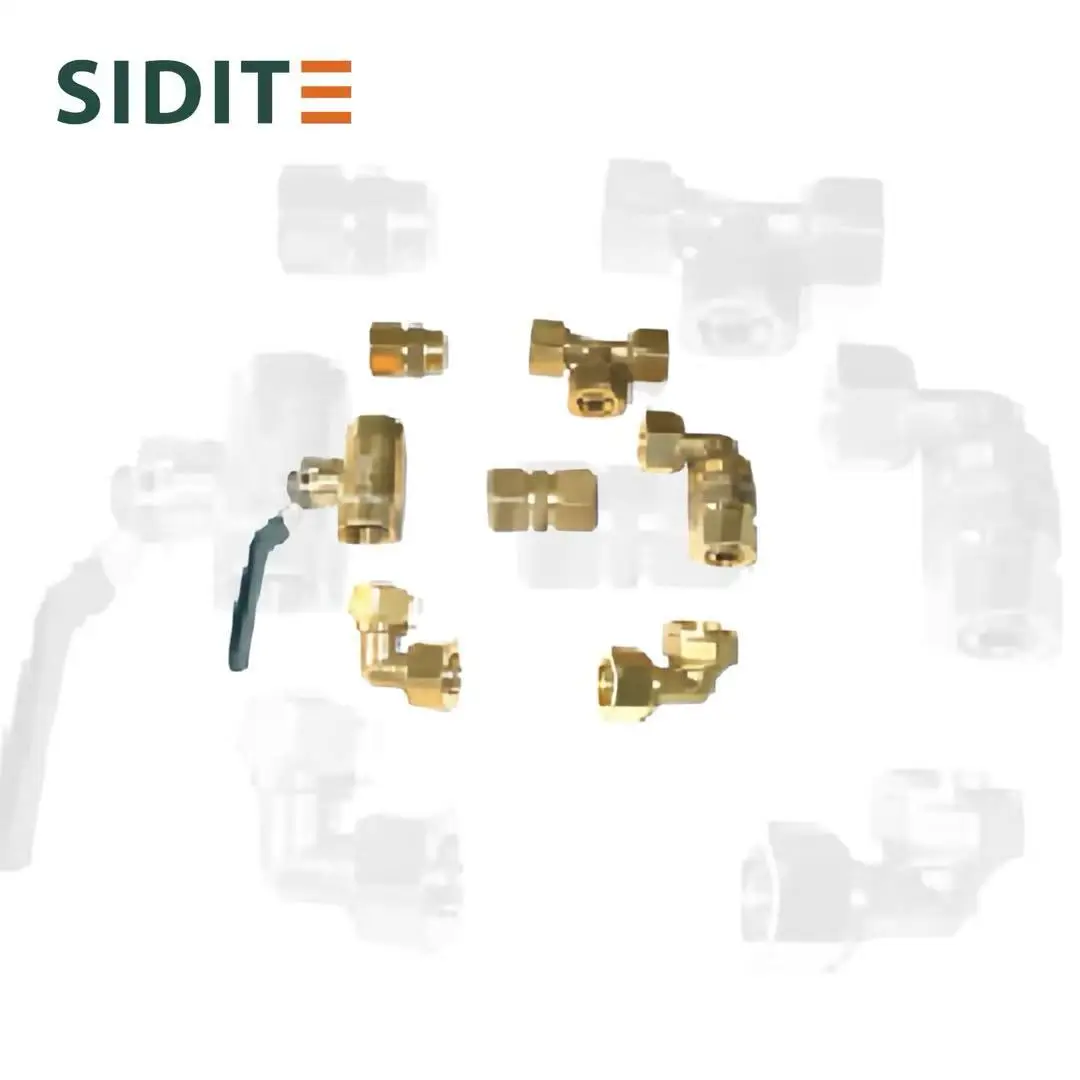 PF Series Solar Pipe Fitting Universal Tube Connector for SFB/SFC Manifold Boxes No-Turn Installation Solar Collectors manufacture