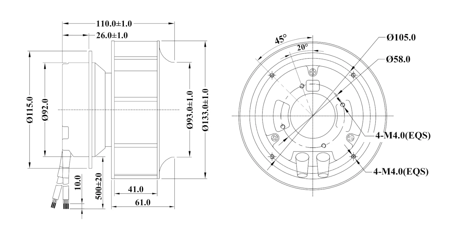 Air Purifier, Centrifugal, Radial - detail 8